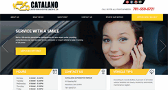 Desktop Screenshot of catalanoautorepair.com